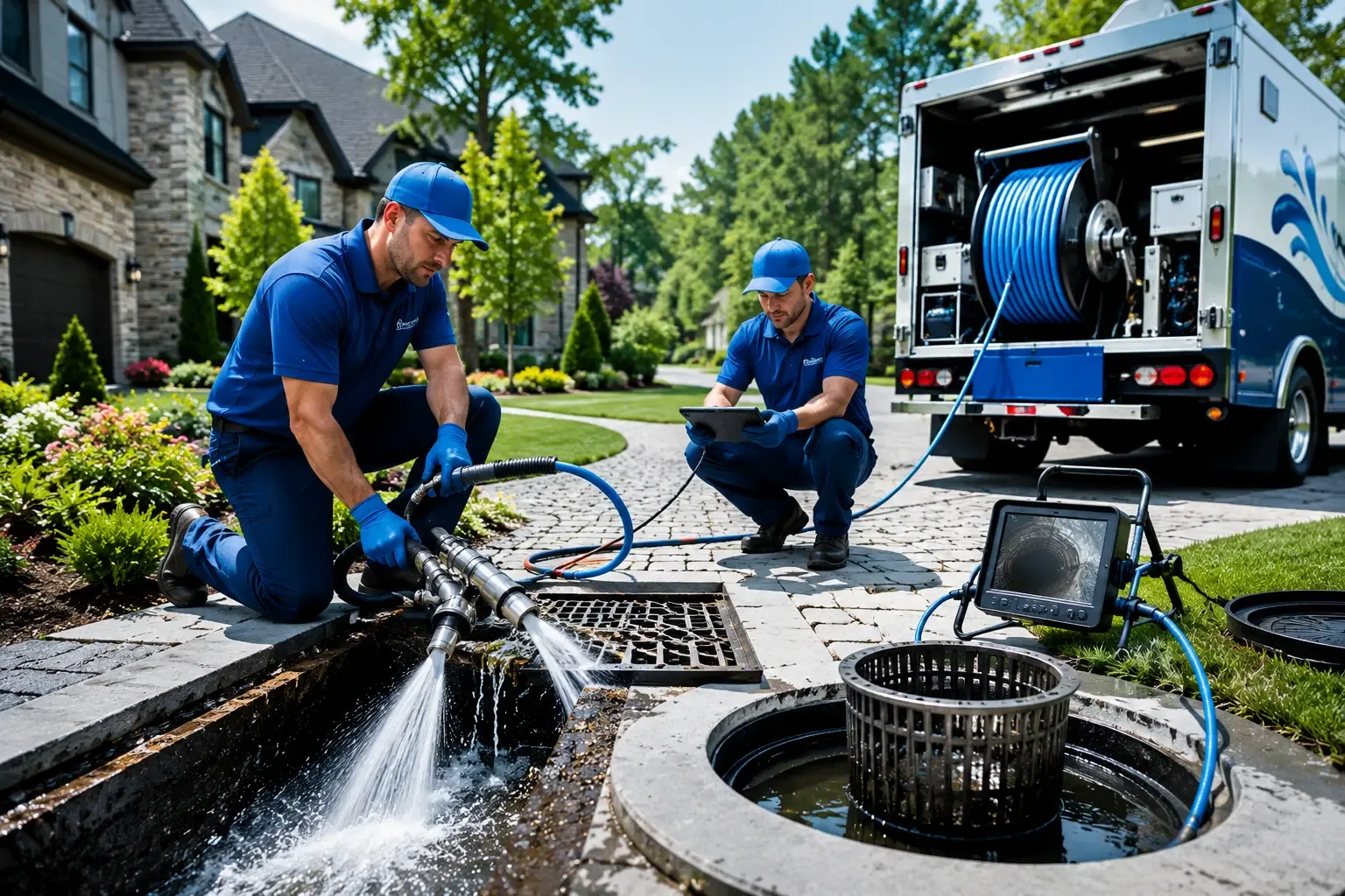 Local outdoor drain cleaning professionals in Tensed, ID